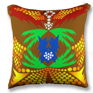 Bantal Abstrak Kemegahan