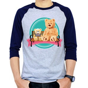 Kaos Raglan Bear Family