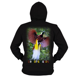 Hoodie Zipper Cendrawasih