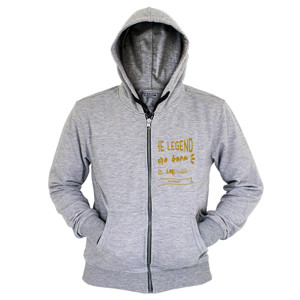 Hoodie Zipper Bulan Kelahiran - November