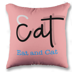 Bantal Cat and eat