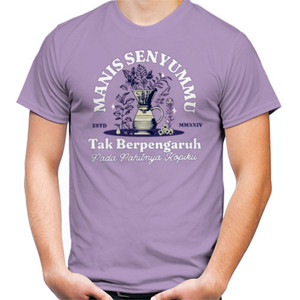 Kaos Manis Senyummu Tak Berpengaruh Pada Pahitnya Kopi