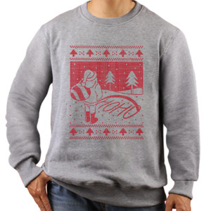 Jaket Sweater Sinterklas Ho ho ho