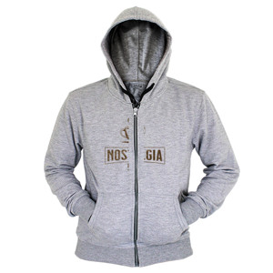 Hoodie Zipper Nostalgia Kopi