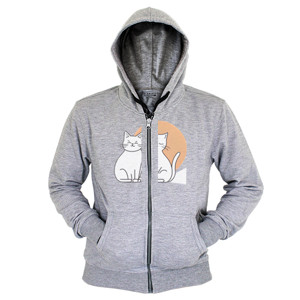 Hoodie Zipper Comicat Collection - CC_004