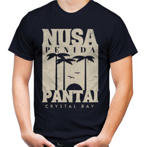 Kaos Crystal Bay Pantai di Nusa Penida