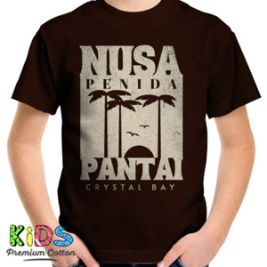 Kaos Crystal Bay Pantai di Nusa Penida