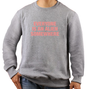 Jaket Sweater Everyone Alien