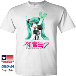 Kaos Chibi Hatsune Miku Vocaloid - Tower Light