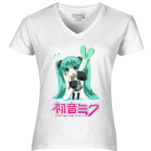 Kaos Chibi Hatsune Miku Vocaloid - Tower Light