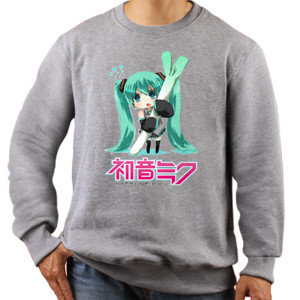 Jaket Sweater Chibi Hatsune Miku Vocaloid - Tower Light