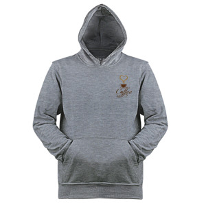 Jaket Hoodie Coffee