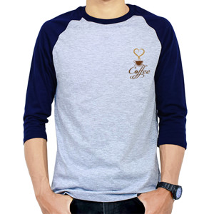 Kaos Raglan Coffee