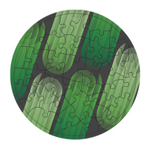 Puzzle Kertas Line Art (Line Art Paper)