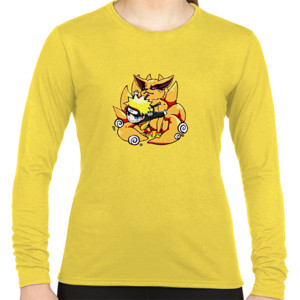 Kaos Naruto Kyubi Kurama Kartun