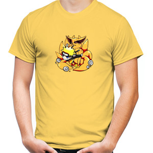Kaos Naruto Kyubi Kurama Kartun