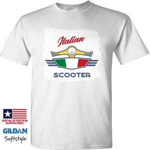 Kaos TShirt Italian Scooter