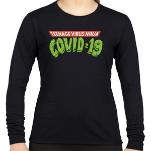 Kaos Distro Murah COVID 19 TEENAGE NINJA
