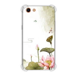 Casing HP Lukisan Tema Bunga Lotus