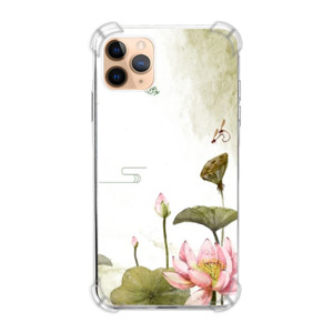 Casing HP Lukisan Tema Bunga Lotus