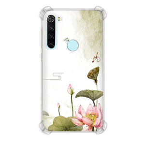 Casing HP Lukisan Tema Bunga Lotus