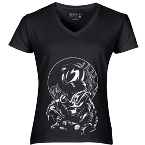 Kaos Kaos Born race black & white illustration