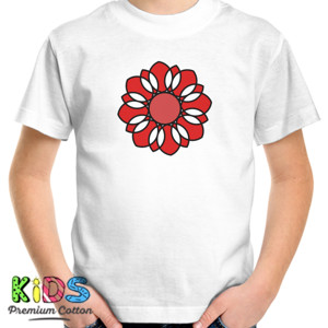 Kaos Bunga Merah (Red Flower)