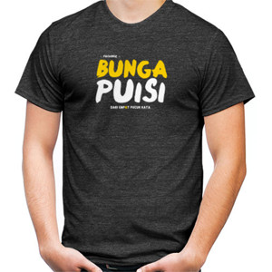 Kaos wadjugee - bunga puisi