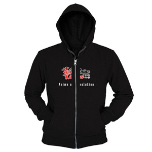 Hoodie Zipper Kaos AnimeKakumei - Anime on Revolution