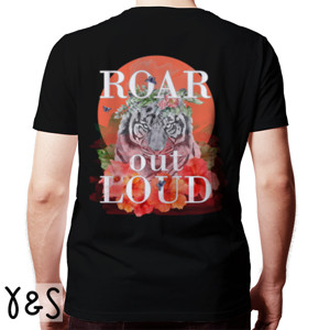 Kaos Roar Out Loud, Tiger on orange moon