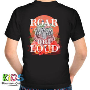 Kaos Roar Out Loud, Tiger on orange moon
