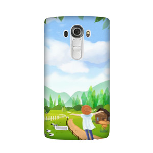 Tema Alam Pedesaan Casing HP