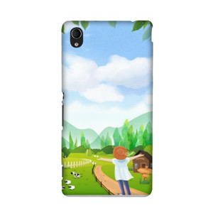 Tema Alam Pedesaan Casing HP