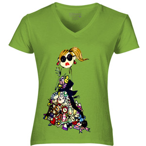 Kaos Kaos Miss ladyjinjing