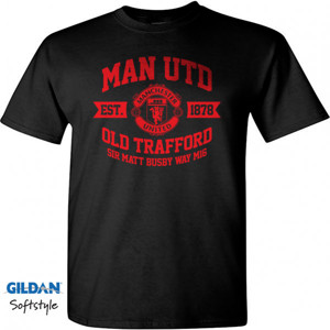 Kaos MAN UTD EST 1878 BLACK RED