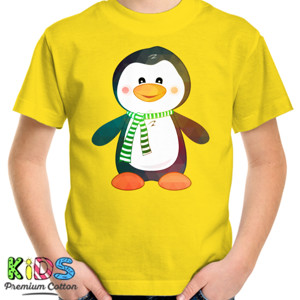 Kaos Cute Elegant Penguin - Kaos Penguin Keren Elegan