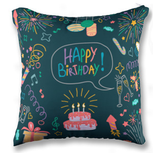 Bantal Happy Birthday