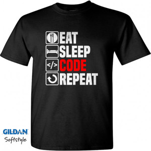 Kaos Eat Sleep Code