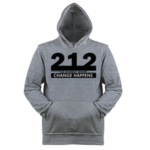 Jaket Hoodie Kaos 212 The Moment Where Change Happens