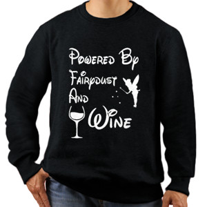 Jaket Sweater POWERED BY FAIRY DUST AND WINE