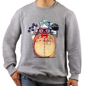 Jaket Sweater Kaos Totoro