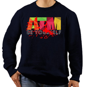 Jaket Sweater Kaos ATM Be Yourself