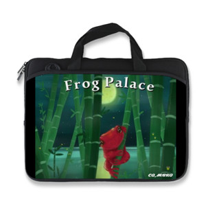 Tas Laptop Tas Laptop Frog by Co_mbro