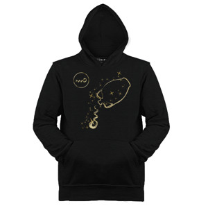 Jaket Hoodie Zodiak - Aquarius Gold