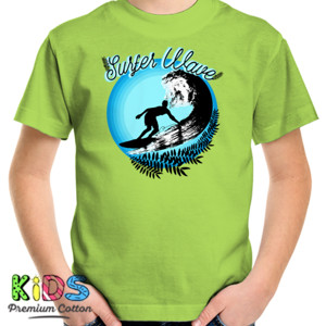 Kaos Surfer Wave