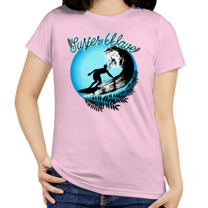 Kaos Surfer Wave