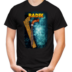 Kaos Badik Blue Aura