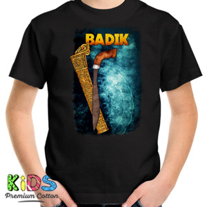 Kaos Badik Blue Aura