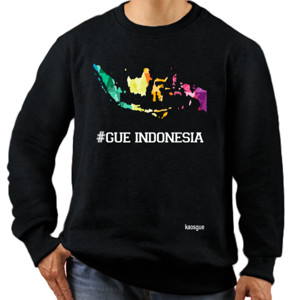 Jaket Sweater kaos gue indonesia