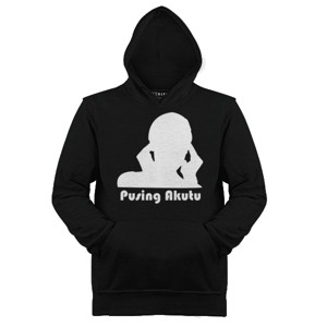 Jaket Hoodie Pusing Aku Tuh Dark